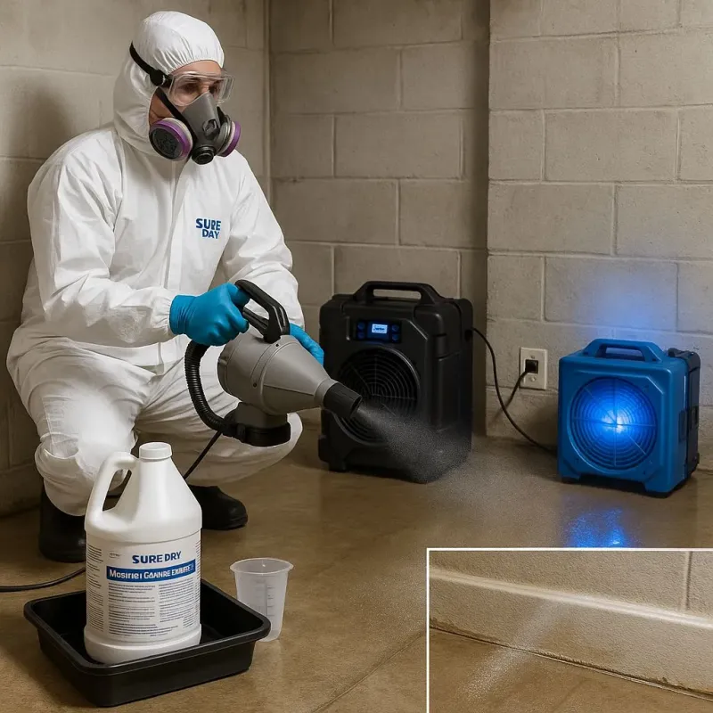 Sanitization and Odor Removal process in Amity Gardens, PA